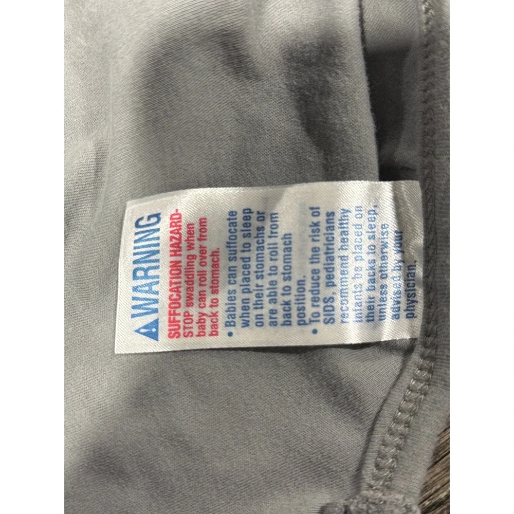 SwaddleMe Original Swaddle Kids Small Medium Gray 7-14lbs Sleep Sack EUC